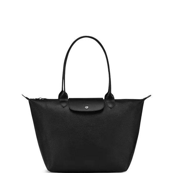 Longchamp Handbags - Longchamp Large Le Pliage City Shoulder Tote in Black